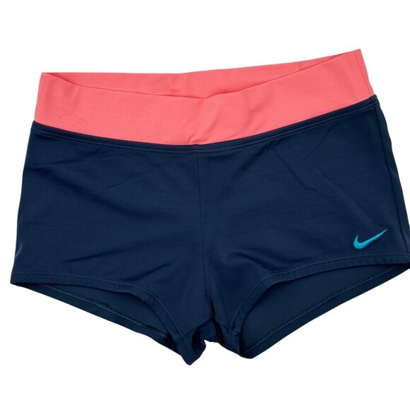 Nike Women's Black Dri-Fit Performance Game Shorts, Size M Gray Pink Running - Picture 2 of 12